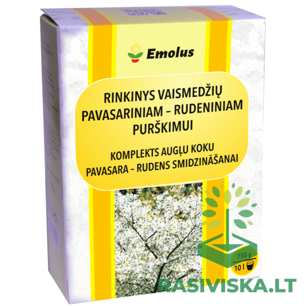 Rinkinys vaismedžių pavasariniam-rudeniniam purškimui 750g