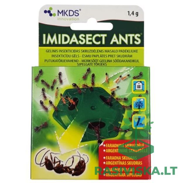 IMIDASECT ANTS, 1,4 G, GELINIS INSEKTICIDAS MASALO PADĖKLIUKE SKRUZDĖLĖMS NAIKINTI