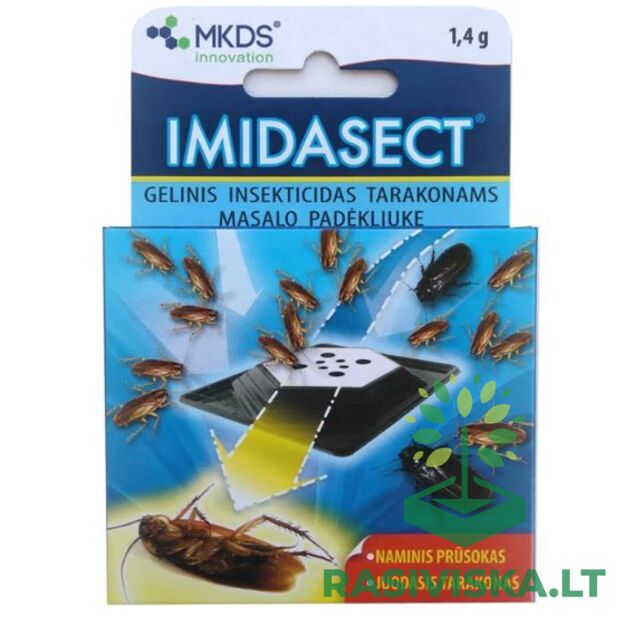 IMIDASECT, 1,4 G, GELINIS INSEKTICIDAS MASALO PADĖKLIUKE TARAKONAMS NAIKINTI