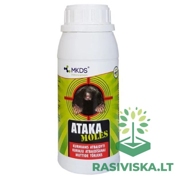 ATAKA MOLES, REPELENTAS KURMIAMS ATBAIDYTI, 500 ML