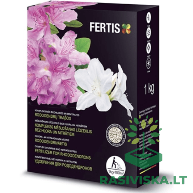 Fertis kompleksinės bechlorės ir benitratės trąšos rododendrams, 1kg