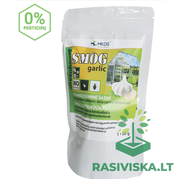 SMOG GARLIC DŪMINĖ ŠAŠKĖ ŠILTNAMIAMS, 30 G