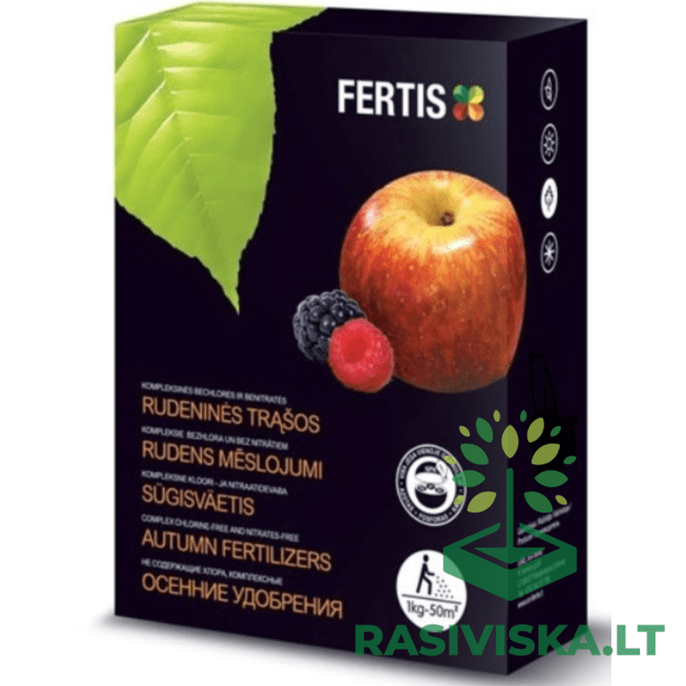 FERTIS rudeninės kompleksinės trąšos, be chloro ir nitratų, 1 kg