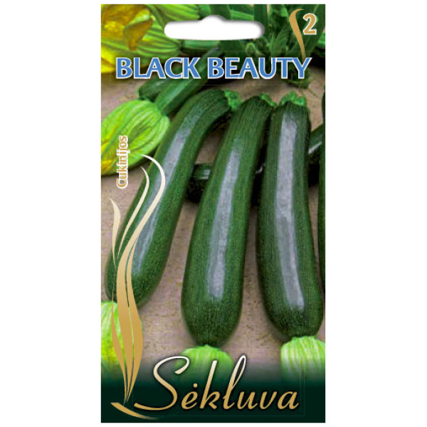 Melnais princis Cukinijos Black Beauty , 50g