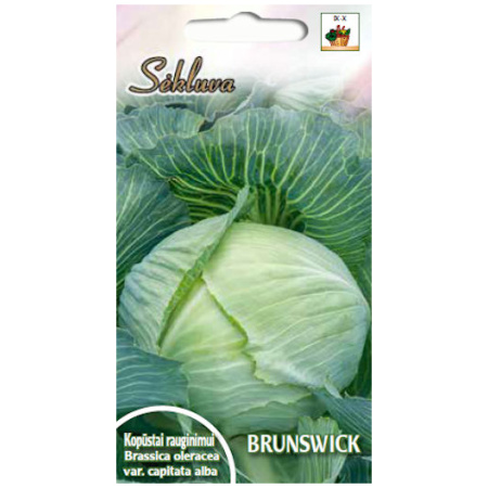 Baltieji gūžiniai kopūstai Brunswick 50g