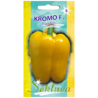 Paprikas-Kromo-F1 Vienametės paprikos Kromo F1 100s