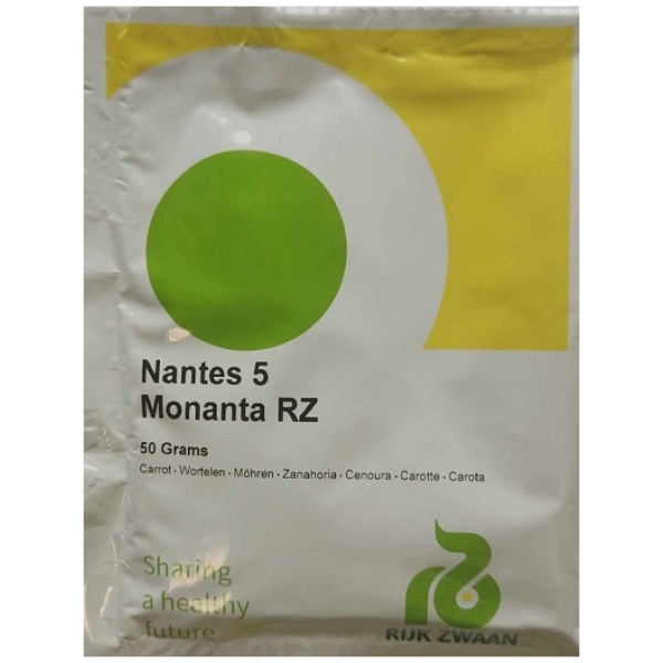 Valgomosios morkos Nantes 5 , 50g
