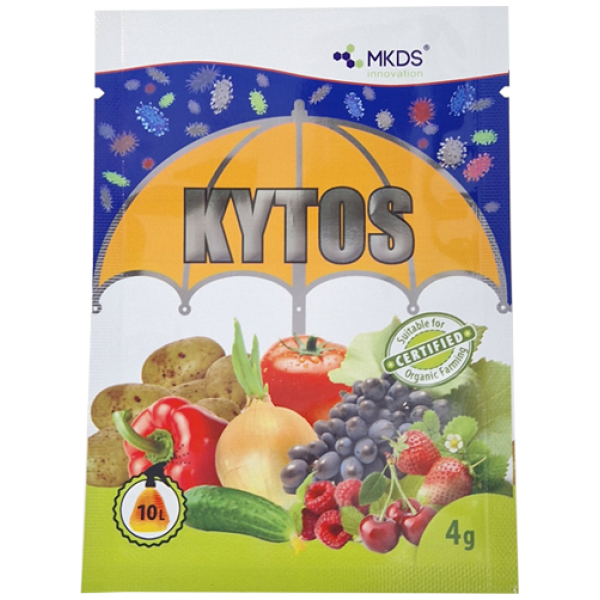 501 Kytos 4 g, fungicidinis ir baktericidinis poveikis