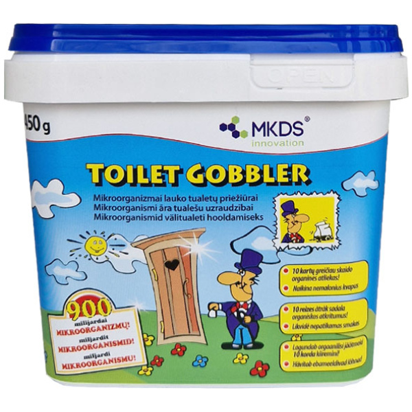 775 Toilet Gobbler, 450 g, mikroorganizmai lauko tualetų priežiūrai