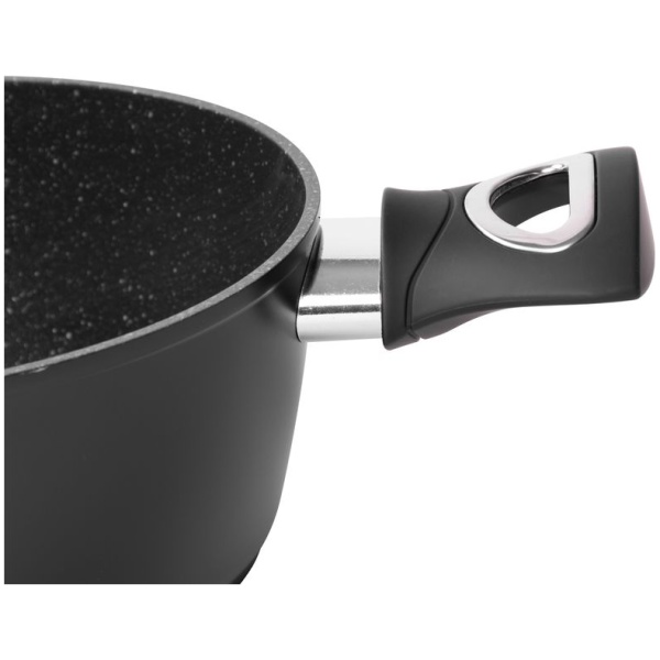 801534_2 Puodas MagicHome Black Line, 28 cm, 5900 ml, su dangteliu