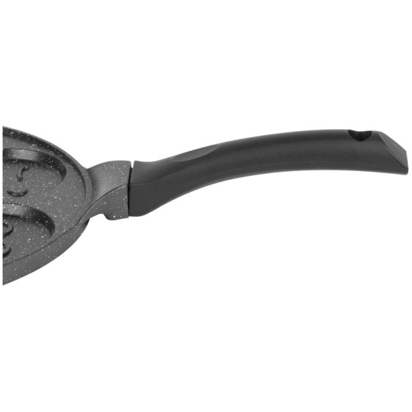 801716_2 MagicHome keptuvė, indukcinė, 27 cm, blynams ir jaučio akiai, su šypsenėlėmis, 7 vnt.