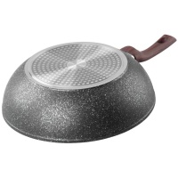 Wok keptuvė MagicHome Black Marble Line, 28 cm