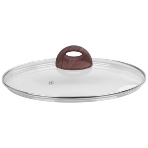 MagicHome Black Line dangtis puodui, keptuvei, stiklas, 28 cm