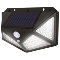 Lempa  sienai/tvorai, 100x LED, saulės, judesio jutiklis, 200 lm