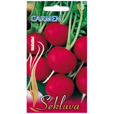 Valgomieji ridikėliai Carmen 50g