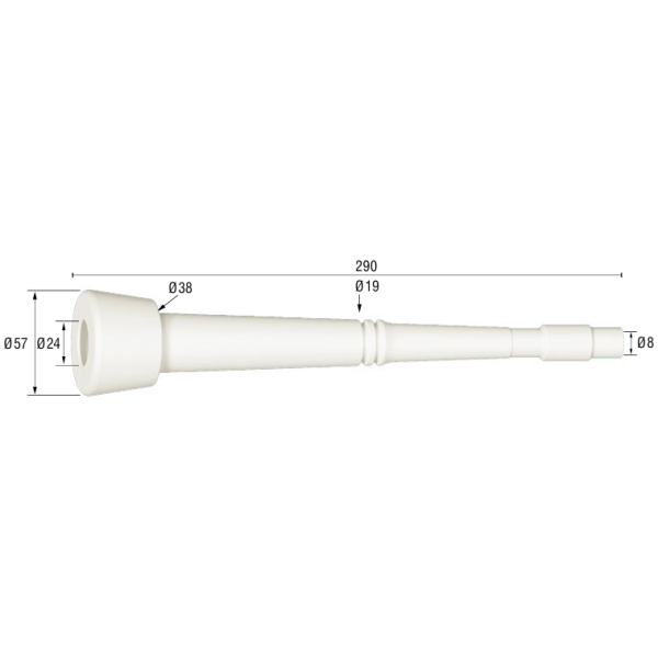 melžikliai silikoniniai 8-24''  4VNT