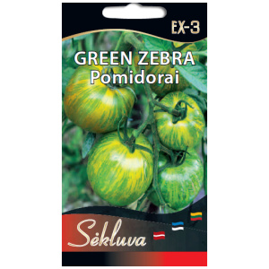 Geen-Zebra (1) Valgomieji pomidorai Pandorino F1, 10s