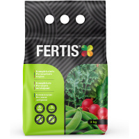 Ekskluzīvi maketi zīmolu un iepakojuma dizainam Kompleksinės Pavasarinės trąšos FERTIS , 3kg