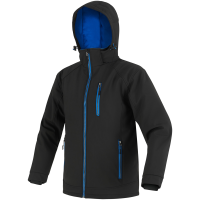 Striukė-NEW-YORK-Softshell-priekis Striukė STEPO NEW YORK, juoda/mėlyna