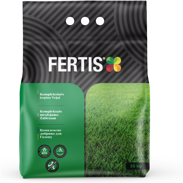 Exclusive Mockups for Branding and Packaging Design Kompleksinės trąšos Vejai FERTIS, 10kg