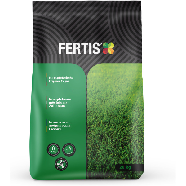 Exclusive Mockups for Branding and Packaging Design Kompleksinės trąšos Vejai FERTIS, 20kg