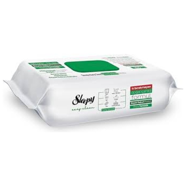 green Sleepy “Easy Clean” paviršių valymo servetėlės, 100 vnt