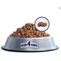 CLUB 4 PAWS PREMIUM Suaugusiems mažos veislės šunims Su ėriena ir ryžiais 14kg