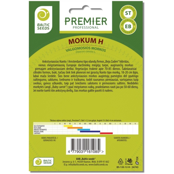 morku-seklos-ankstyvos-morkos-mokum-h-600-seklu (2) Burkāni MOKUM H (F1), 600 sēklu