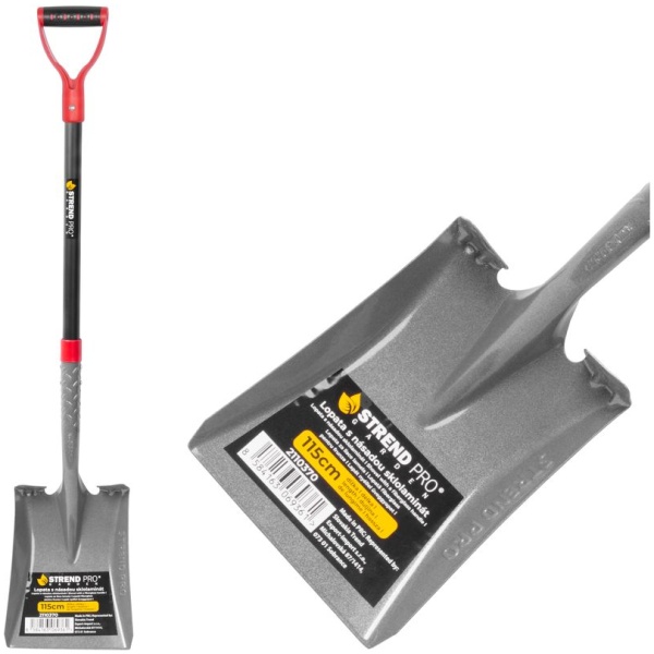 Kastuvas Garden ErgoBULL, stiklo pluošto rankena D 1150 mm