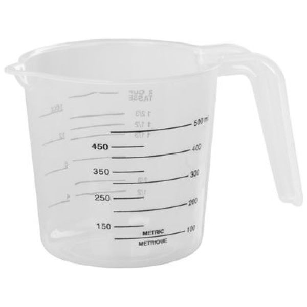 MagicHome mõõtetops, 500 ml, nokaga, plastikust