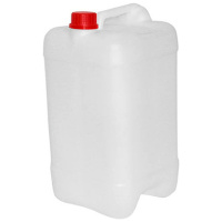JPP 10 litrų kanistras, sukraunamas, geriamojo vandens kanistras, HDPE, 23x18x30 cm