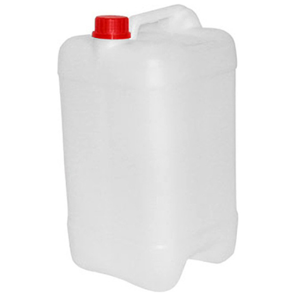 JPP 10 litrų kanistras, sukraunamas, geriamojo vandens kanistras, HDPE, 23x18x30 cm