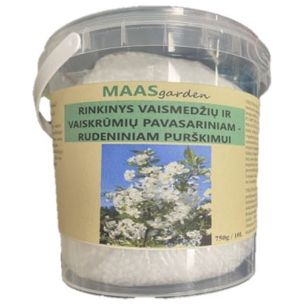 puršk MAAS garden Rinkinys vaismedžių ir vaiskrūmių pavasariniam-rudeniniam purškimui 750g