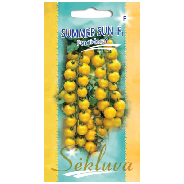 Pomidorai-Summer-Sun-F1 Valgomieji pomidorai Summer Sun F1, 8s