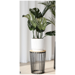 Poliratano 0,9x3 m, UV, 800 g/m2, rudas juodas, balkonui, šešėliavimas, su tinkleliu