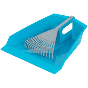 Lapų grėblys plastikinis, 23 dantukai, plastikinis