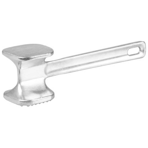 MagicHome mėsos plaktukas, dvipusis, metalinis, 27x4,5x9,6 cm