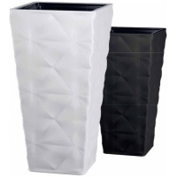 Vazonas DIVA SLIM su įdėklu 30cm
