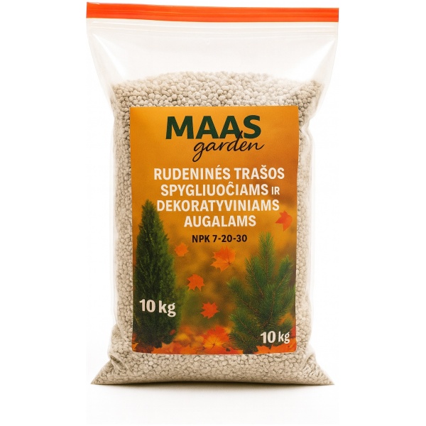 Rudeninės trąšos spygliuočiams ir dekoratyviniams augalams 3kg