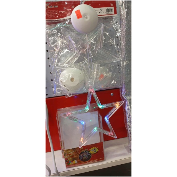 LED „žvaigždė“ – spavota 15cm