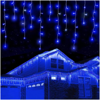 500 Lauko LED girlianda (mėlyna) 25metrų(pristatymas 7-10 d.d.)