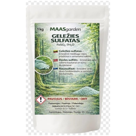 Maasgarden Geležies sulfatas  20KG