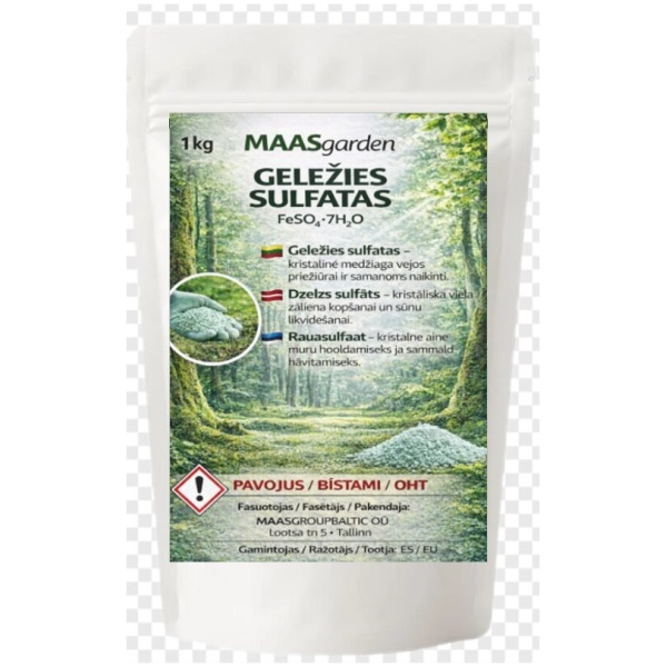 Maasgarden Geležies sulfatas  20KG