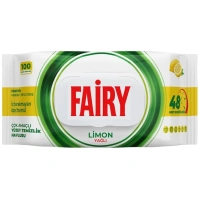 citrinu-kvapo-fairy-serveteles-100vnt (2) FAIRY drėgnos valymo servetėlės su citrinų kvapu, 100vnt