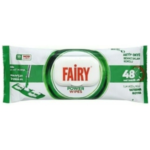 FAIRY drėgnos valymo servetėlės PLATINUM ANTIBAKTERINĖS, 100vnt