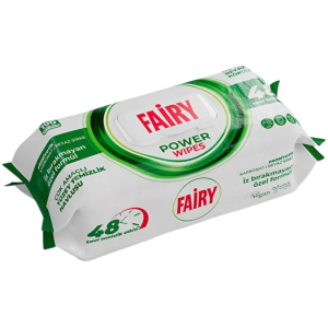 FAIRY drėgnos valymo servetėlės PLATINUM ANTIBAKTERINĖS, 100vnt