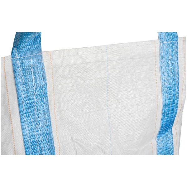 Didmaišis BIGBAG, 90x90x120 cm, PP, 4 auselės, baltas, plokščiu dugnu, maks. 1000 kg