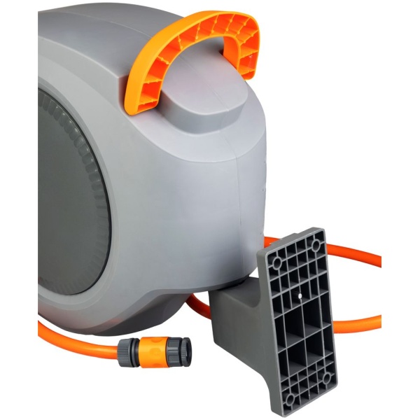 Pro Premium“ žarnos ritė, montuojama ant sienos, automatinė 1/2 colio, su sodo žarna L-35+2 m