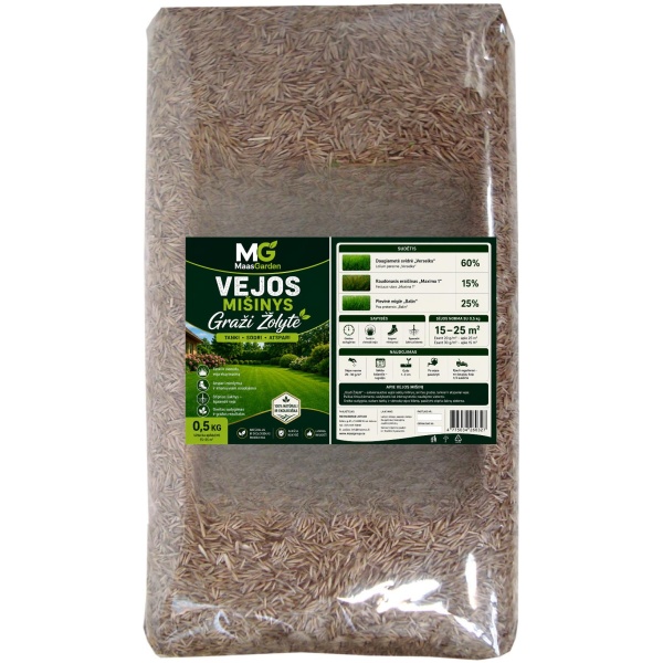 Vejos žolės mišinys MaasGarden „Graži Žolytė“ (3 kg)