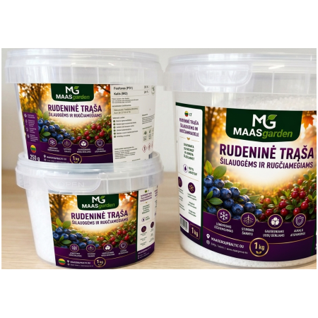 Kompleksinės trąšos šilauogėms ir rūgščiamiegėms augalams (Rudeniui) 1 Kg